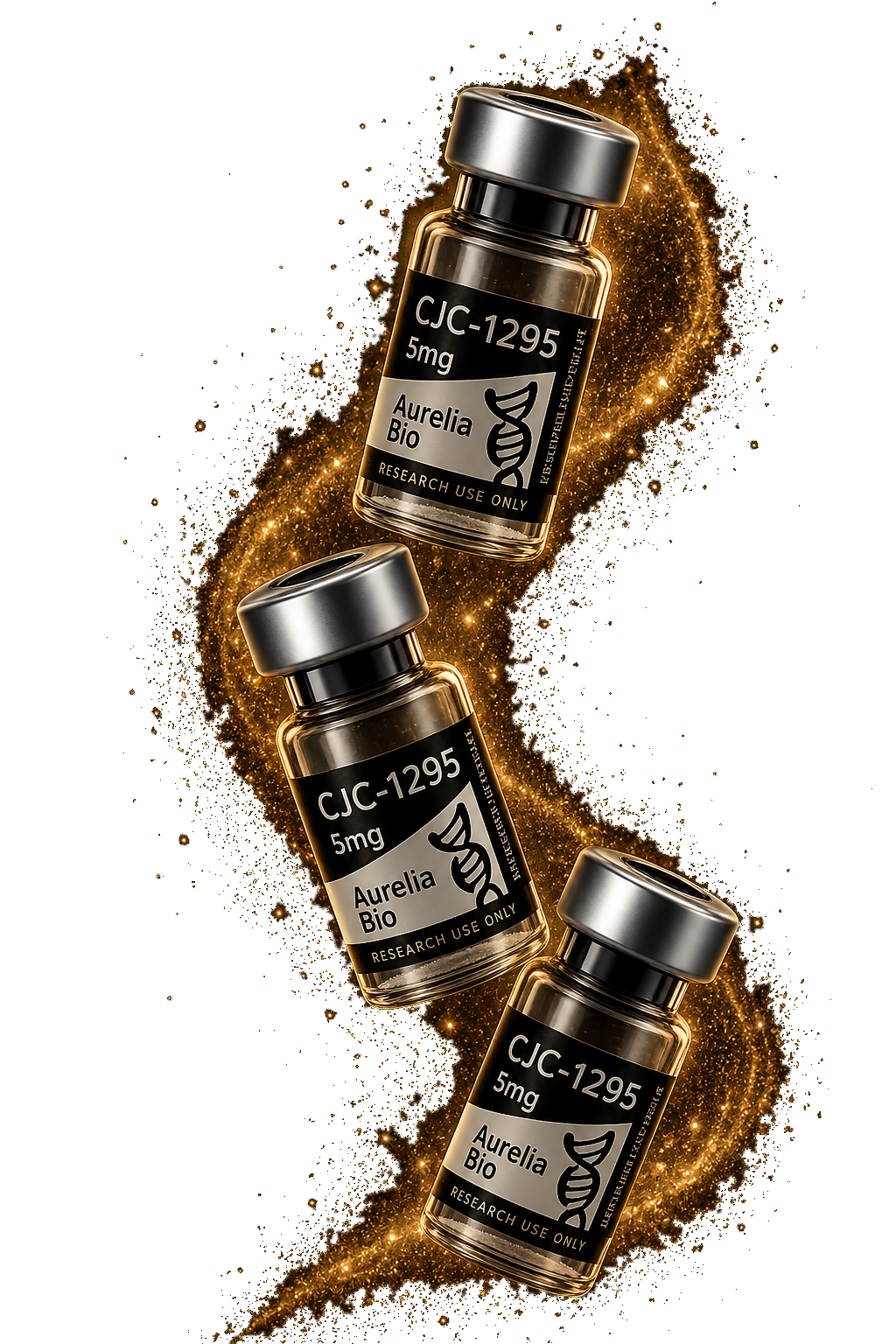 CJC-1295 With DAC 5mg - Lyophilised Research Peptide Vial