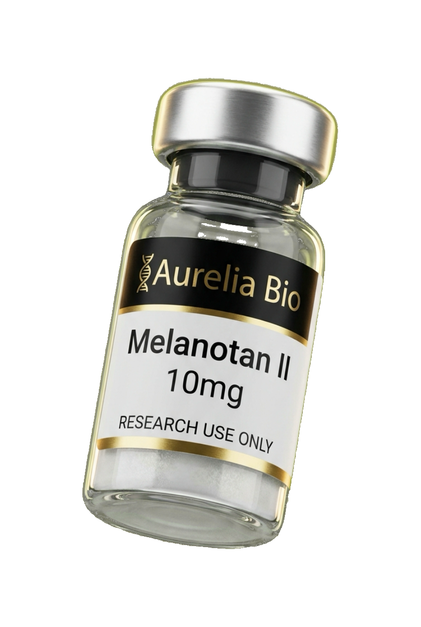 Melanotan II 10mg - Lyophilised Research Peptide Vial